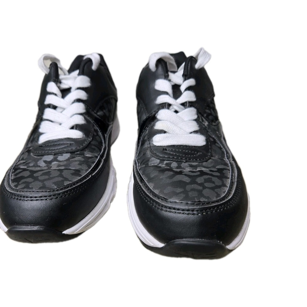Easy Spirit Women's Galaxie 3 black lace-up casual sneakers shoes 8.5 M comfort